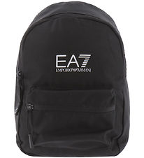 EA7 Børnehavetaske - Sort m. Hvid