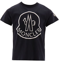 Moncler T-shirt - Navy/Hvid m. Logo
