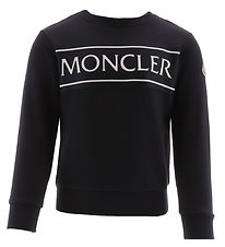 Moncler Sweatshirt - Navy m. Hvid