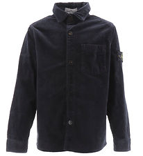 Stone Island Overshirt - Fljl - Navy Blue