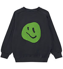 Molo Sweatshirt - Mar - Sort m. Frott