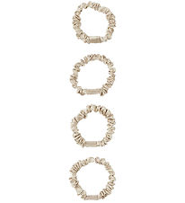 Name It Hrelastikker - NkfAcc-Niva - 4-pak - Oxford Tan