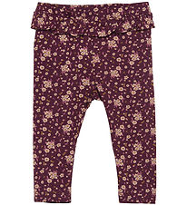 En Fant Leggings - Flower - Fig