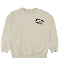 The New Sweatshirt - TnHolden - White Swan m. Pizza