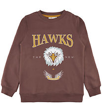 The New Sweatshirt - TnHawks - Marron m. Høg