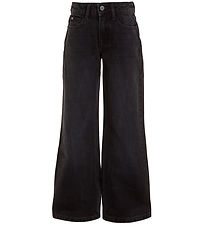 Calvin Klein Jeans - High Rise Wide Leg - Washed Black