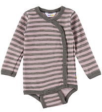 Joha Sl-om Body l/ - Uld - Gr/Rosa