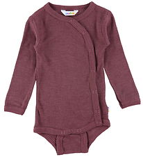 Joha Sl-om Body l/ - Rib - Uld/Silke - Bordeaux