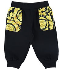 Versace Sweatpants - Sort m. Gul