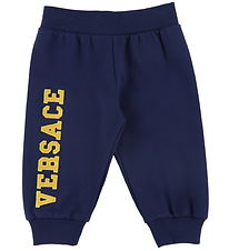 Versace Sweatpants - Navy m. Guld