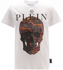 Philipp Plein T-shirt - Hvid m. Print