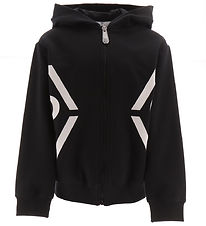 Philipp Plein Cardigan - Sort m. Hvid