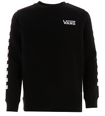 Vans Sweatshirt - Exposition Check Crew - Sort