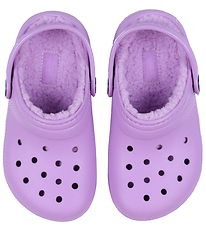 Crocs Sandaler - Classic Lined Clog K - Orchid