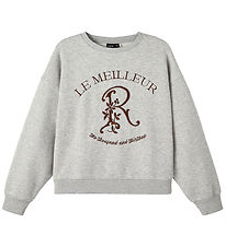 LMTD Sweatshirt - NlfNileur - Light Grey Melange
