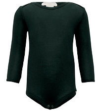 Minimalisma Body l/ - Rib - Uld - Alaska - Dark Green