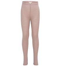 Minimalisma Leggings - Rib - Uld - Arona - Dusty Rose