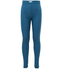 Minimalisma Leggings - Rib - Silke/Bomuld - Bieber - True Blue