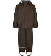 Mikk-Line Regntj - PU - Recycled - Slate Black