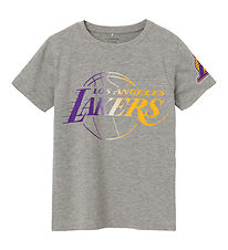 Name It T-shirt - NknAntaine NBA - Grey Melange