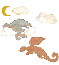 That's Mine Wallstickers - Dragons and Clouds - Multi