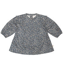 That's Mine Skjortebluse - Santu - Flores Blue