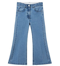 Stella McCartney Kids Jeans - Lyseblå m. Logo