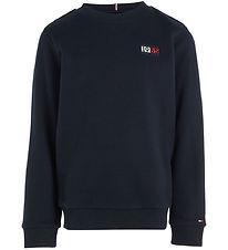 Tommy Hilfiger Sweatshirt - New York Flag Graphic - Desert Sky