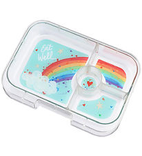 Yumbox Indsatsbakke m. 4 Rum - Tapas - Rainbow