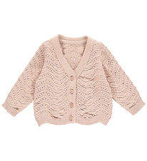 Msli Cardigan - Strik - Spa Rose