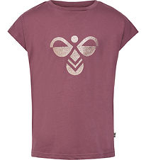 Hummel T-shirt - hmlDiez - Rose Brown