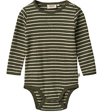 Wheat Body l/ - Bertil - Dark Green Stripe