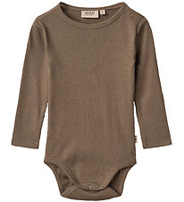 Wheat Body l/ - Rib - Peter - Grey Brown
