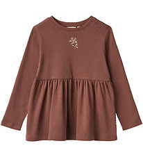 Wheat Bluse - Marcia Embroidery - Plum Rose