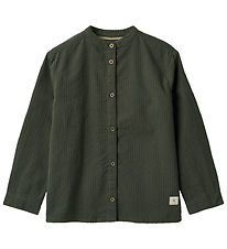 Wheat Skjorte - Willum - Black Coal