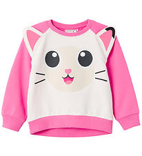 Name It Sweatshirt - NmfAmma Gabby - Pink Cosmos