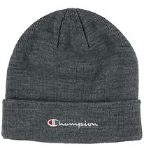 Champion Hue - Strik - Junior - 2-lags - Grå Melange