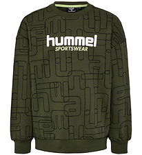 Hummel Sweatshirt - hmlEquality - Olive Night