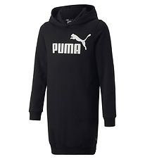 Puma Kjole - ESS Logo Hooded - Sort