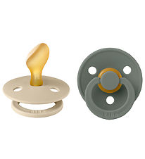 BIBS Colour Sutter - 2-pak - Str. 2 - Anatomisk - Vanilla/Pine