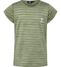 Hummel T-Shirt - hmlSUTKIN - Oil Green