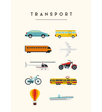 Citatplakat Plakat - Brneplakat - Transport - A3