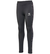 Hummel Leggings - hmlSanne - Asphalt