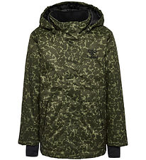 Hummel Vinterjakke - hmlUrban Tex - Olive Night