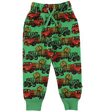 Smfolk Sweatpants - Apple Green m. Traktorer