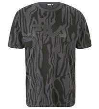 Fila T-shirt - Bethau - Camouflage Sort/Grå