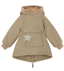 Mini A Ture Vinterjakke - Baby Wen Anorak - Savannah Tan