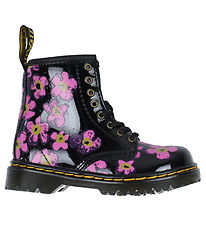 Dr. Martens Stvler - 1460 T Pansy Fayre - Sort/Pink