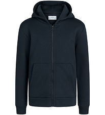 Grunt Cardigan - Caivano Hood Zip - Navy