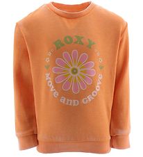 Roxy Sweatshirt - Music and Me - Orange Melange